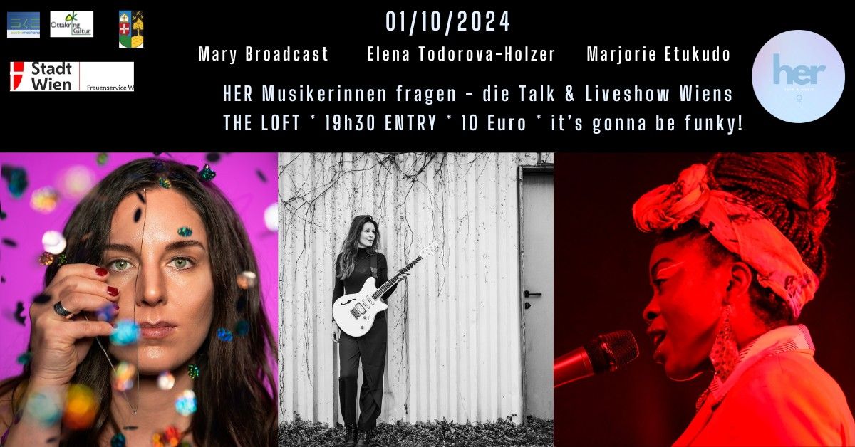 HER Musikerinnen fragen - die Talk & Liveshow Wiens!