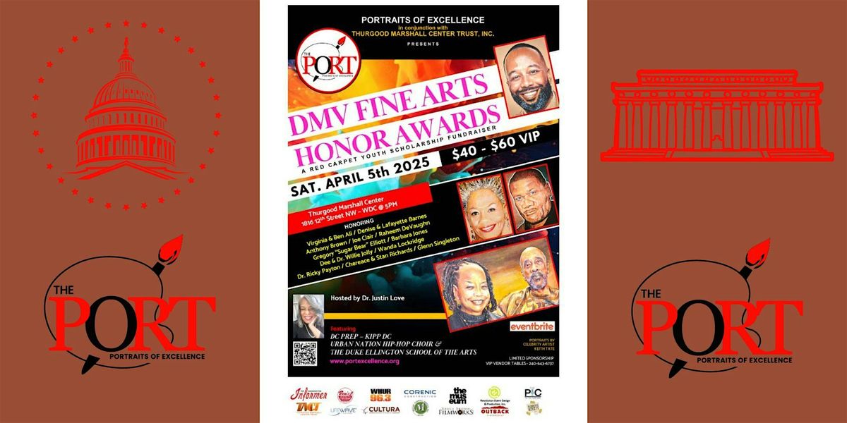 DC\/DMV Portraits of Excellence Fine Arts Honor Awards