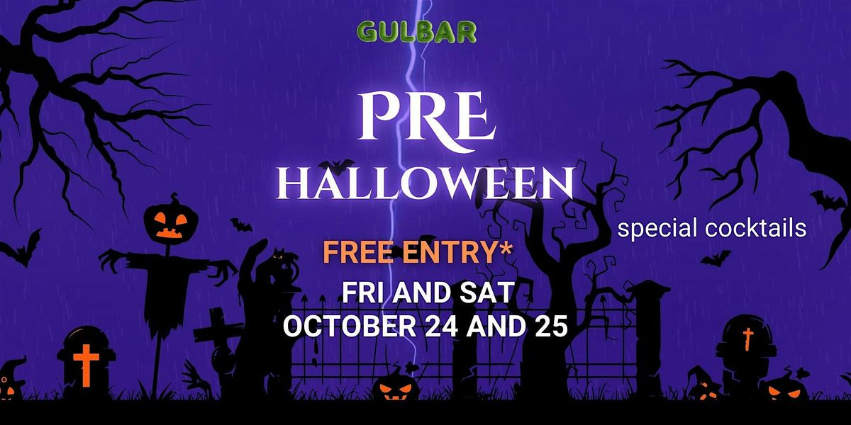 PRE HALLOWEEN PARTY