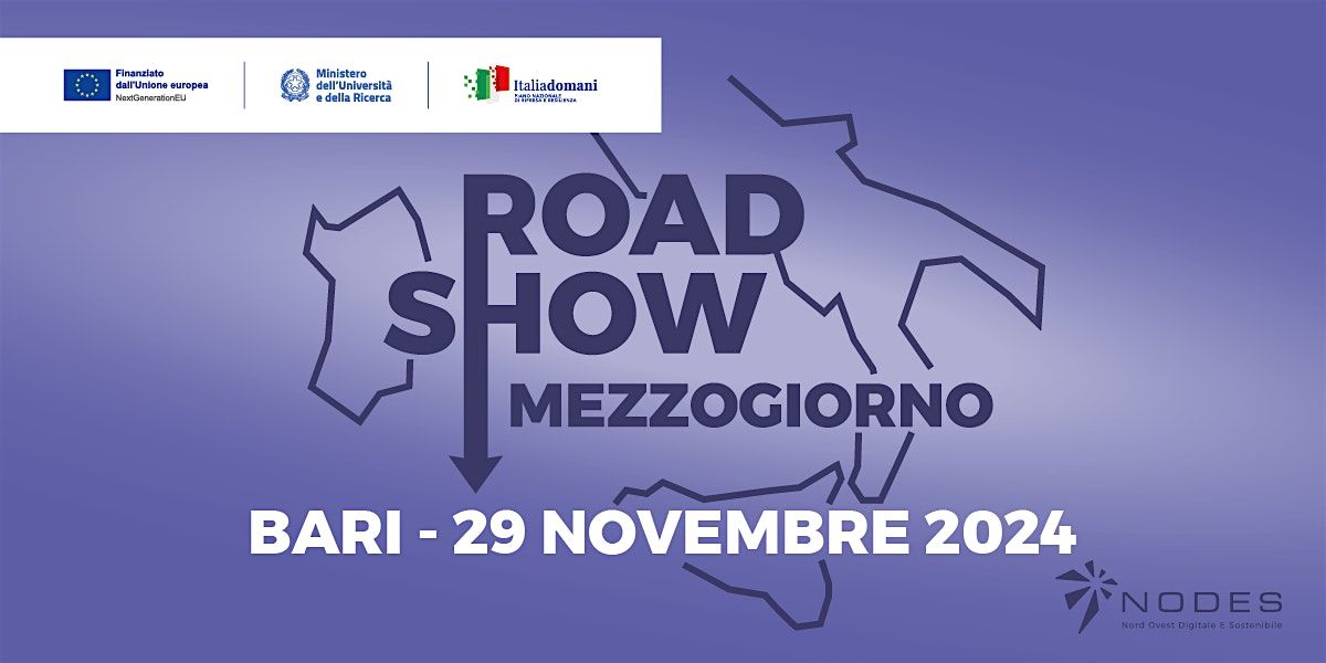 Roadshow 2024 - Spazio: Impresa e Accademia, la Cooperazione in Italia