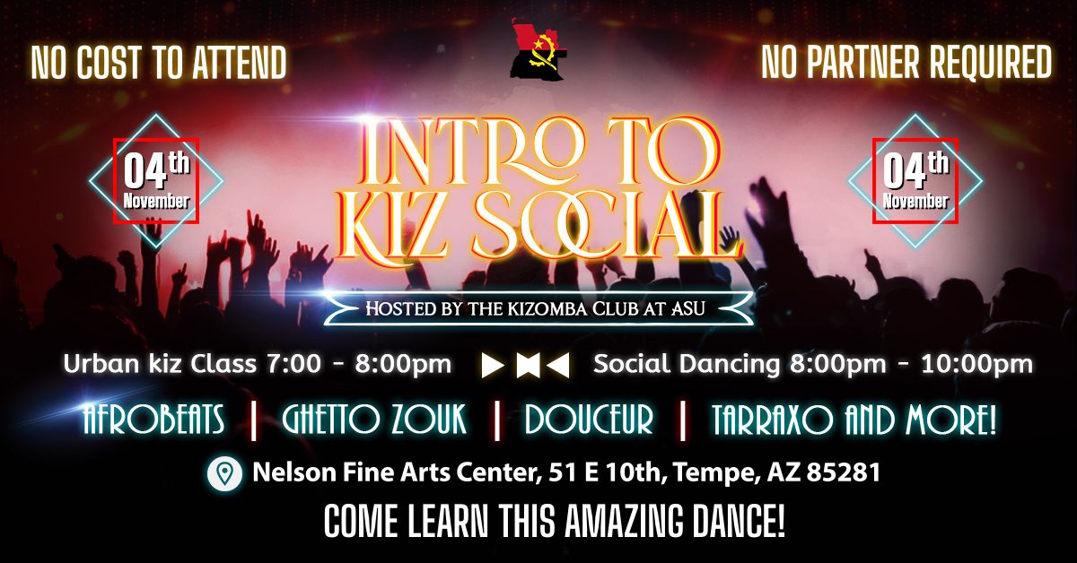 Intro To Kiz Social - Hosted By the ASU Kizomba Club