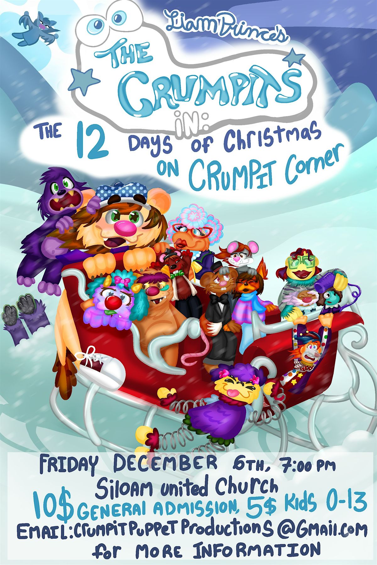 The Crumpits present The 12 Days of Christmas in Crumpit Corner