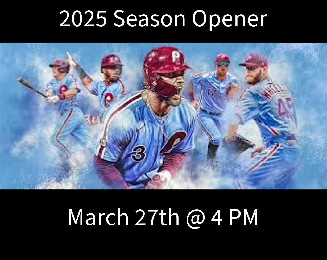 Phillies Season Opener at HomeBase