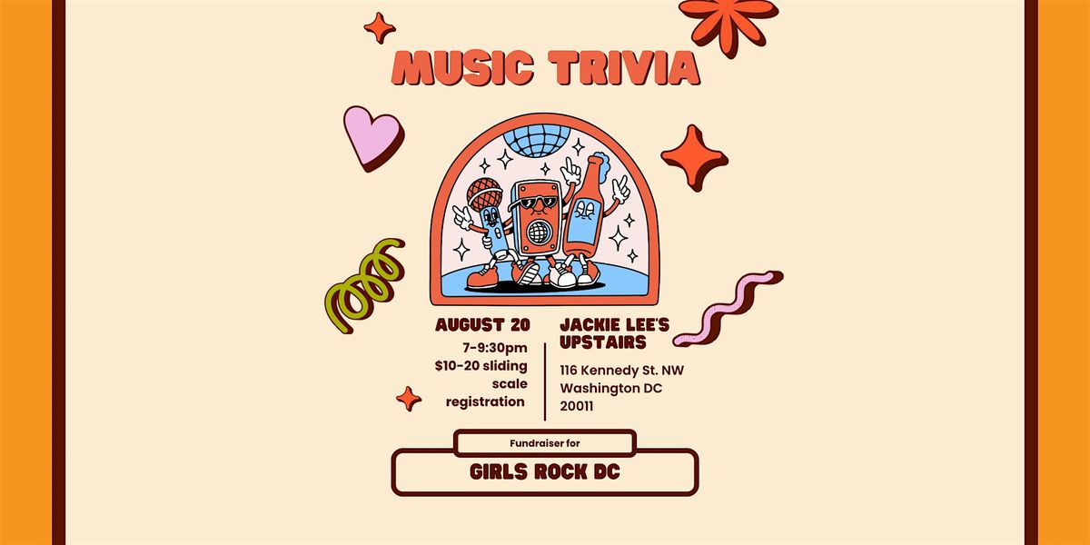 Girls Rock! DC Presents: Music Trivia Night