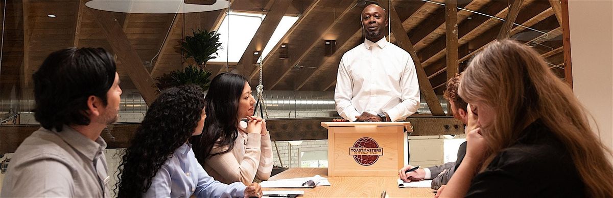 Become a Public Speaker at  Vocalizers Toastmasters