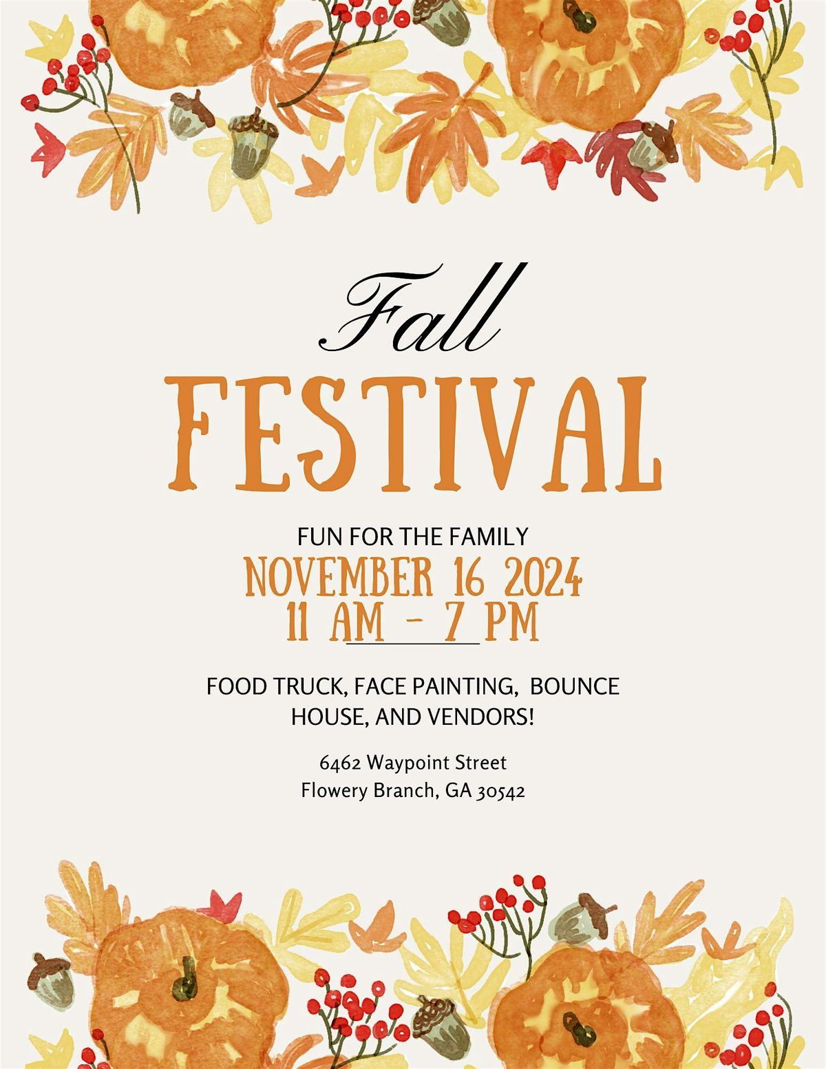 Beacon Lake Lanier- Fall Fest