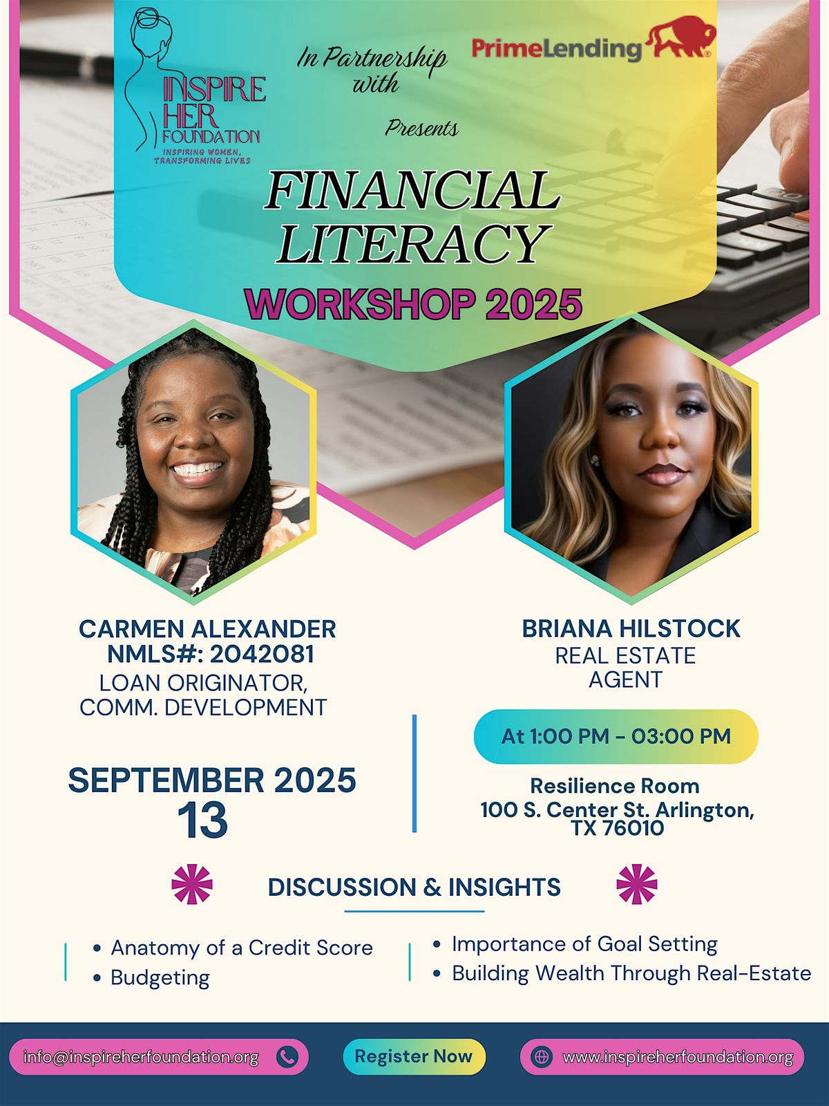 Financial Literacy Workshop 2025