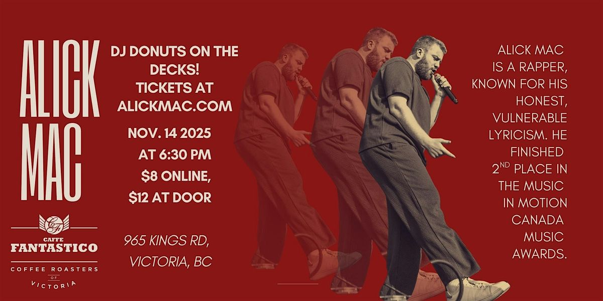 Alick Mac at Caffe Fantastico