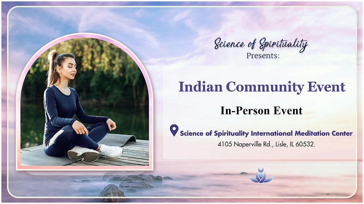 Personal Transformation Through Meditation - Indian Community Event