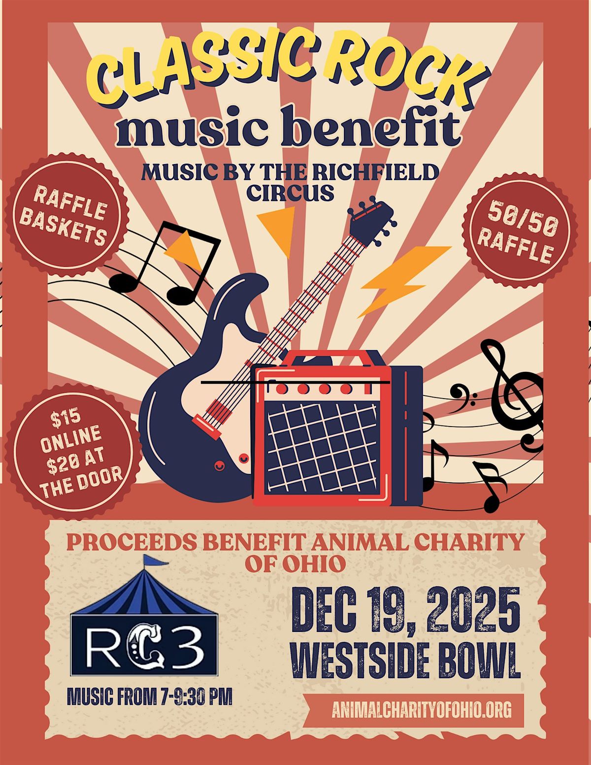 Classic Rock Music Benefit with The Richfield Circus