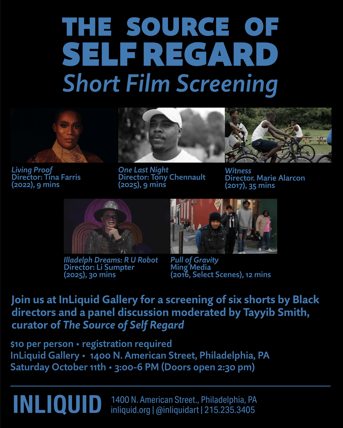 The Source of Self Regard Short Films Screening