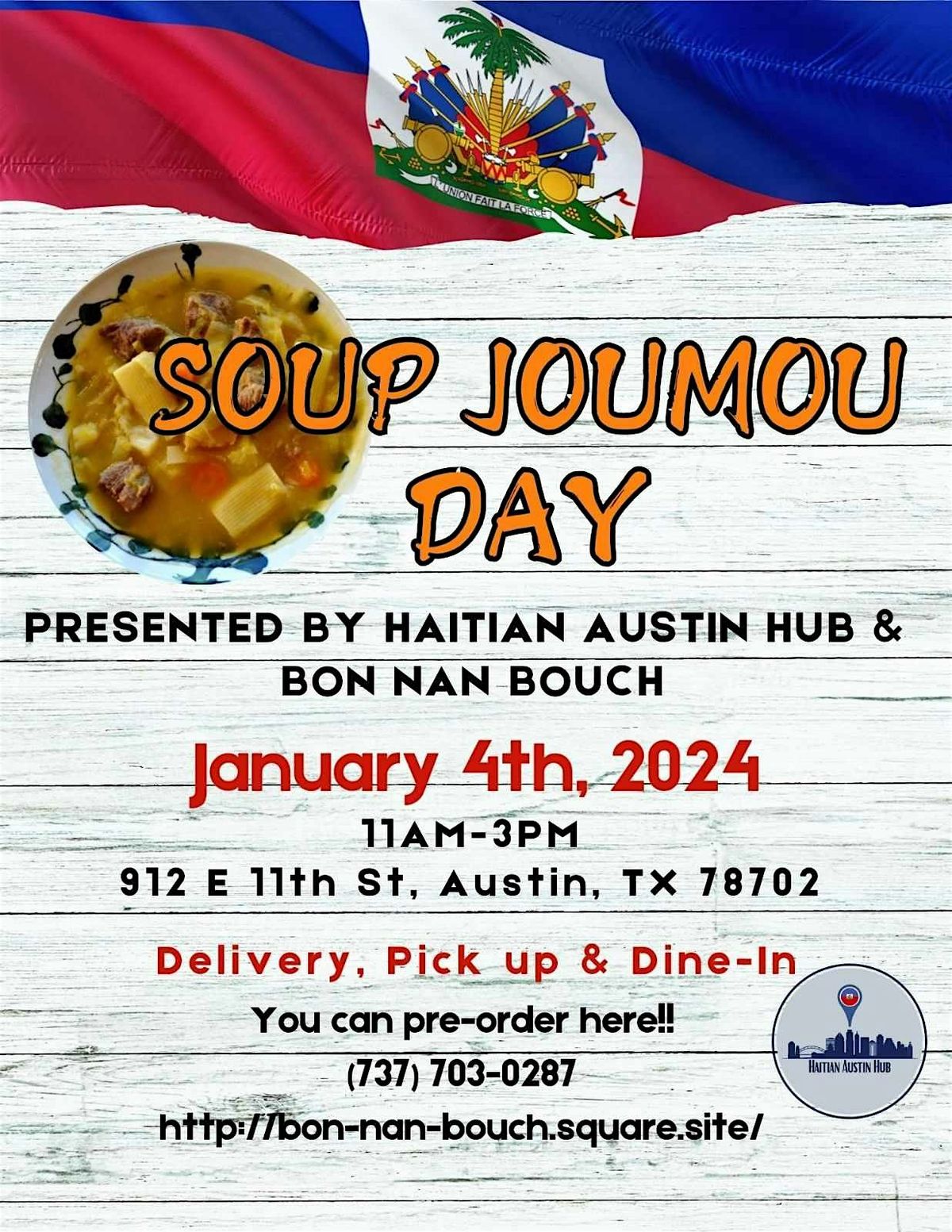 Soup Joumou Day in ATX!