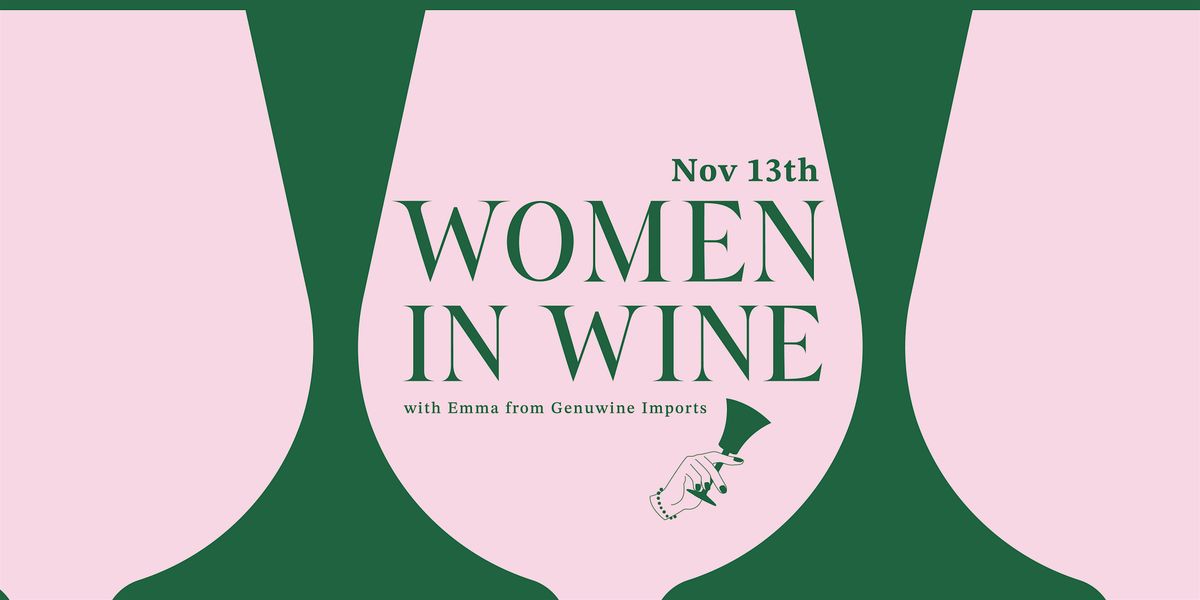 Women In Wine: Evening Wine Tasting