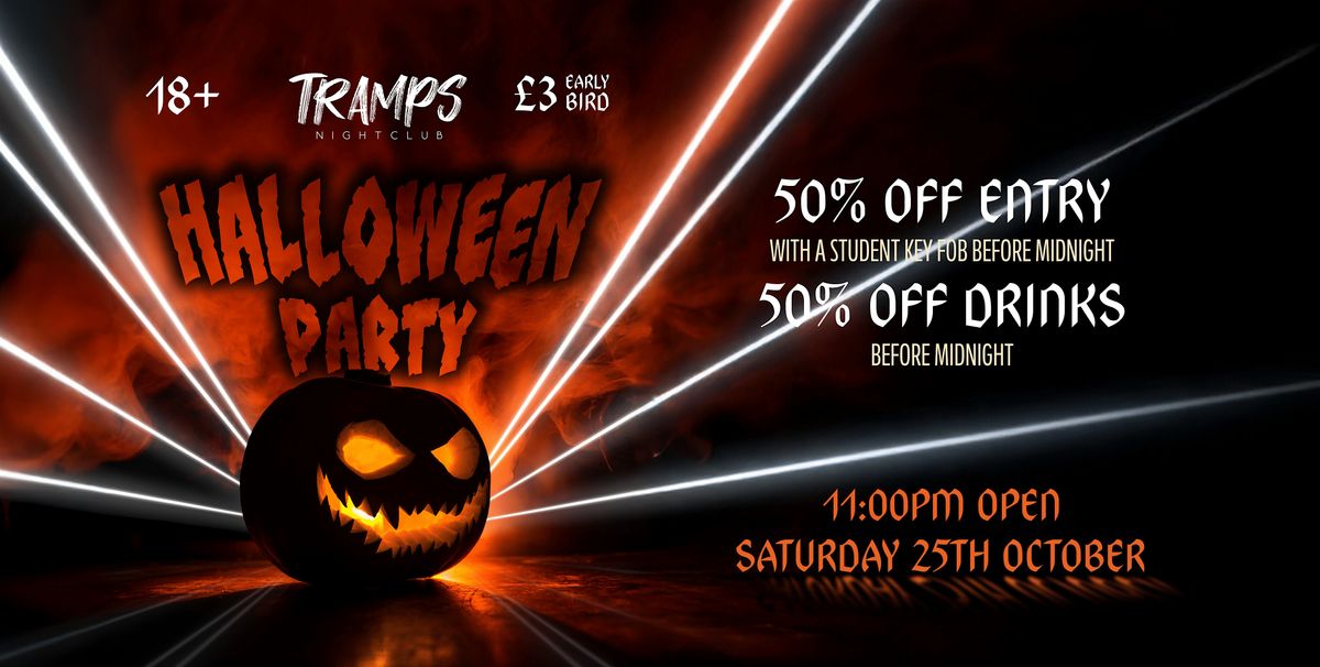 Halloween Saturday at Tramps (18+)