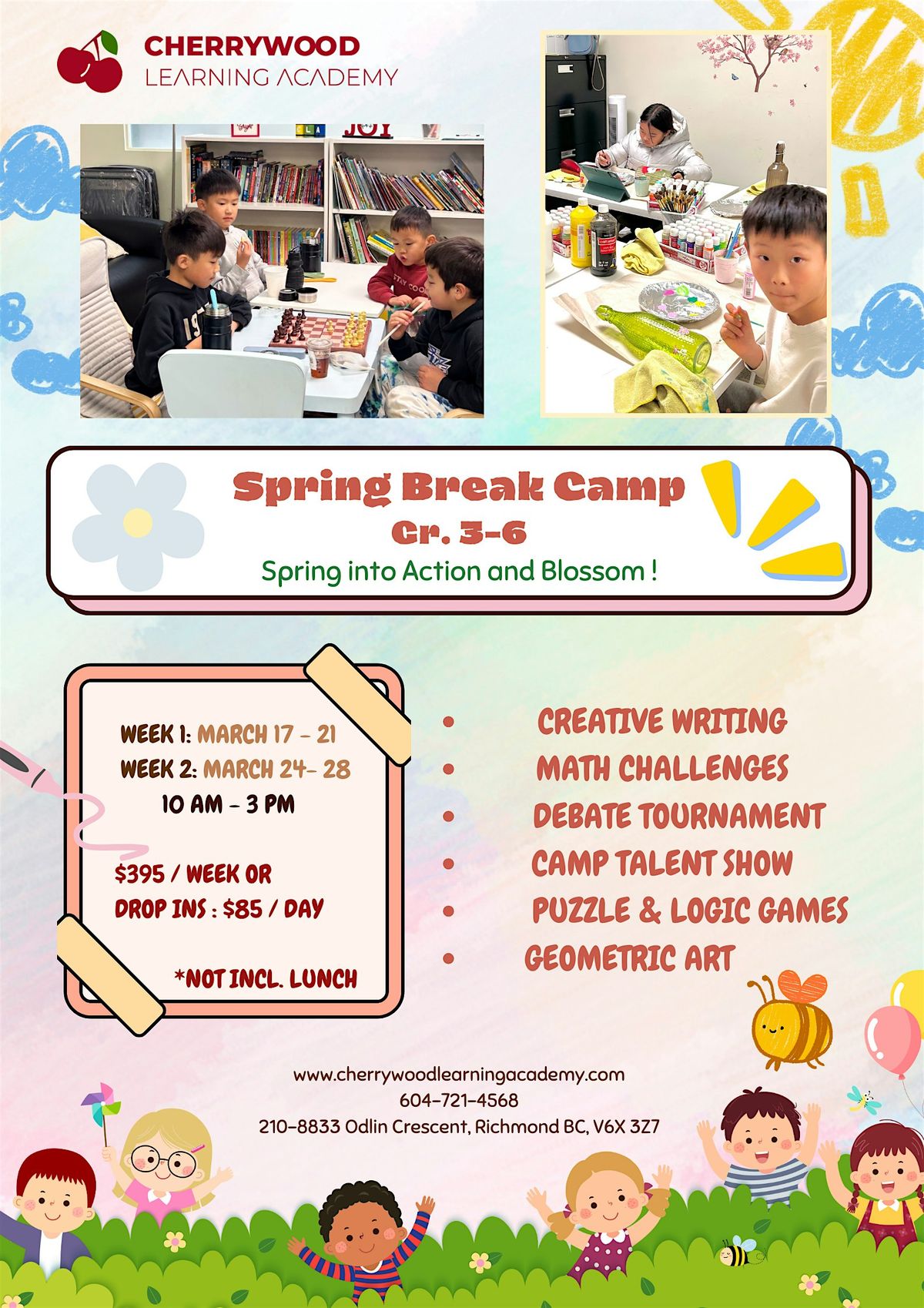 Gr 3-6 Spring Break Camp