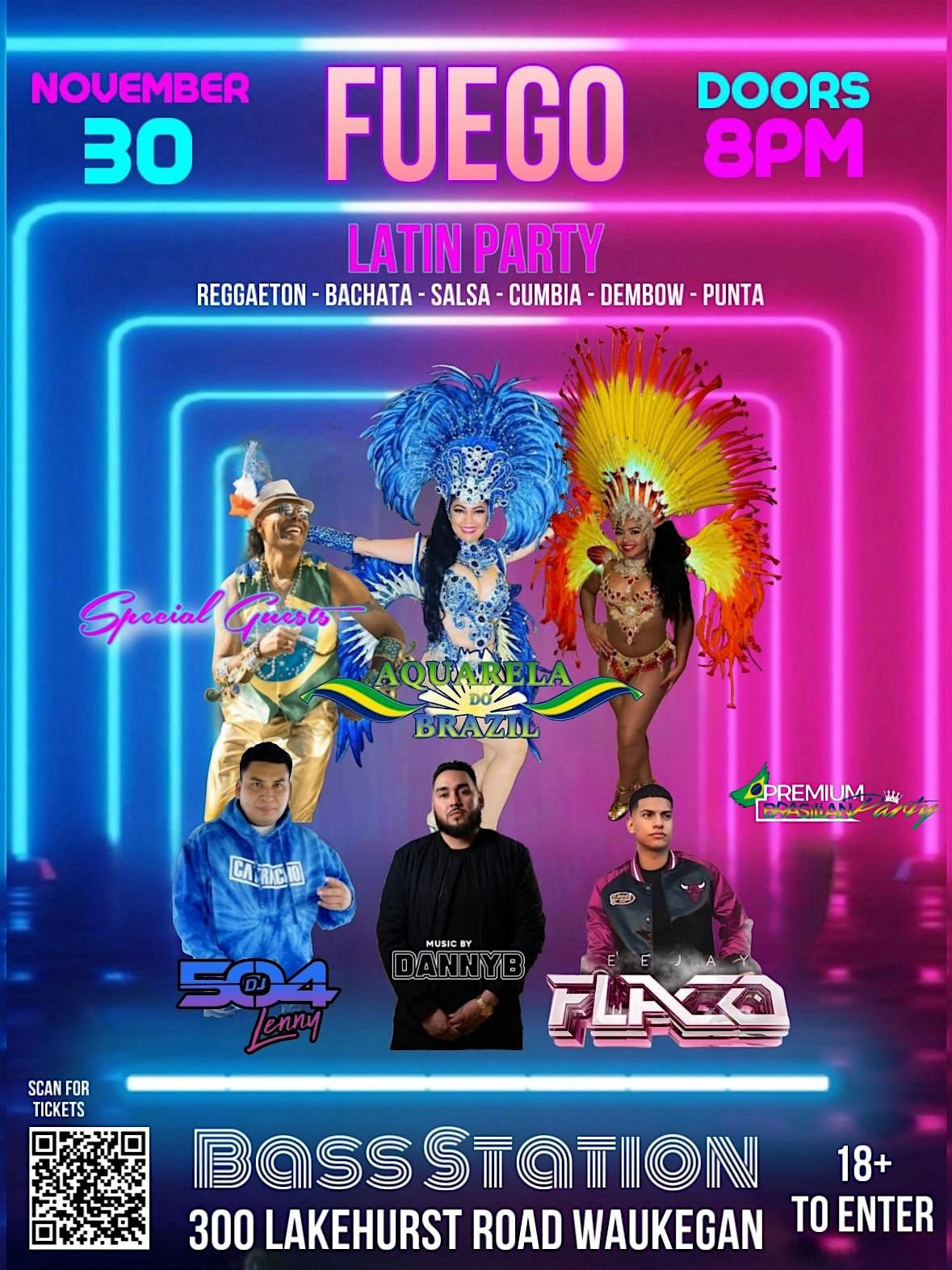 FUEGO Latin Party