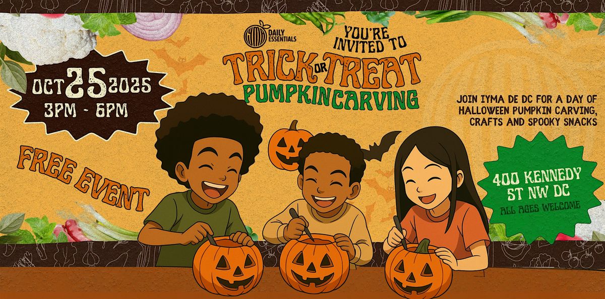 Pumpkin Carving & Trick or Treat