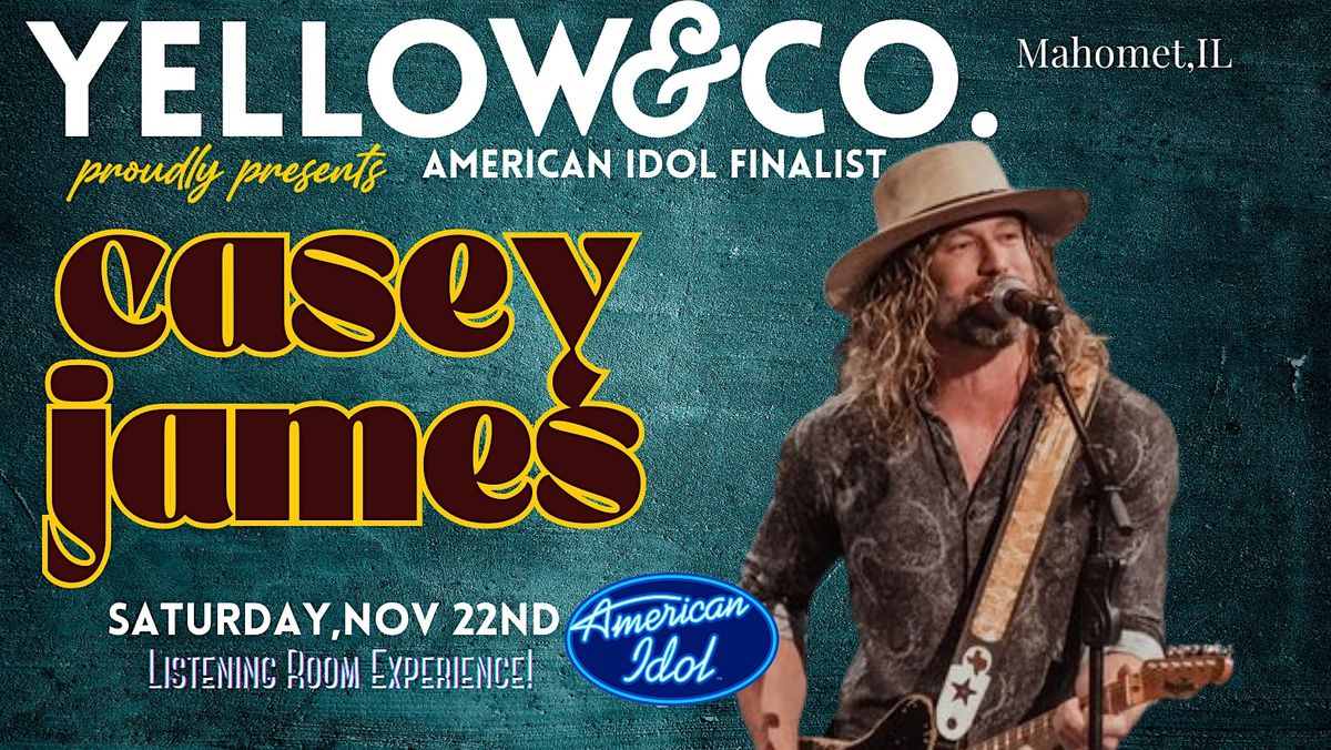 Listening Room experience with American Idol's Casey James