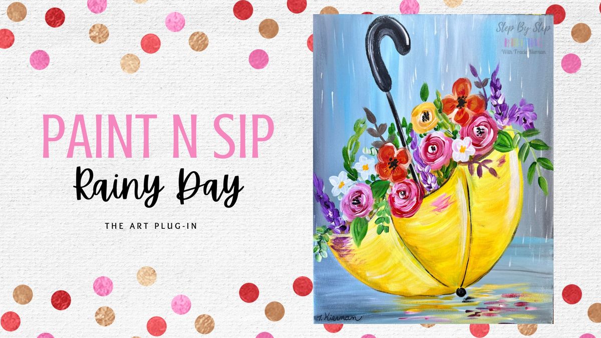 Paint n Sip - Rainy Day