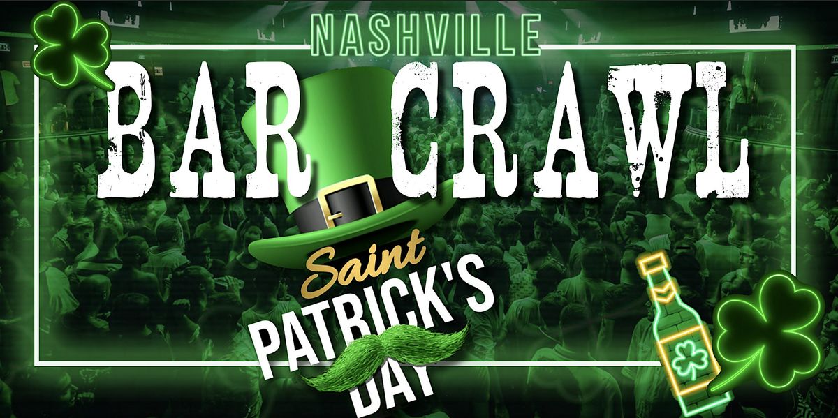 St. Patricks Day Nashville Bar Crawl