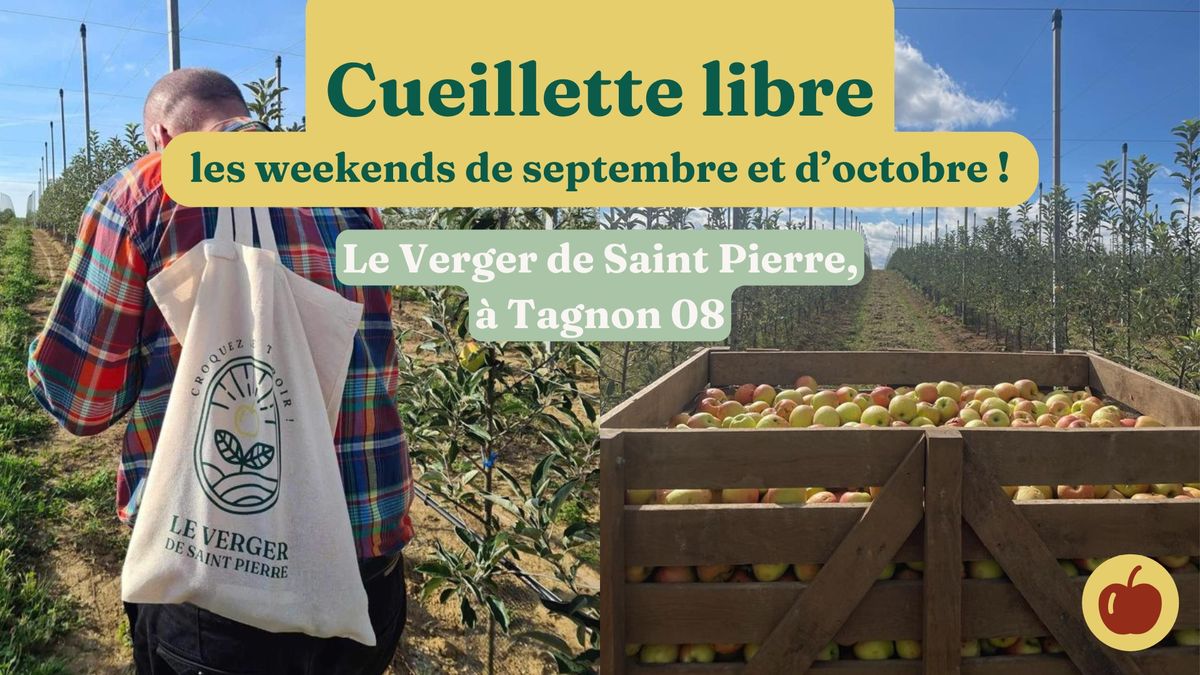 Cueillette libre au Verger de Saint Pierre - Tagnon - 28 et 29 Septembre