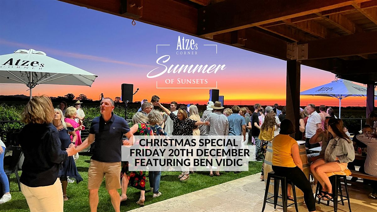 Summer of Sunsets Christmas - Atze's Corner in the Barossa.