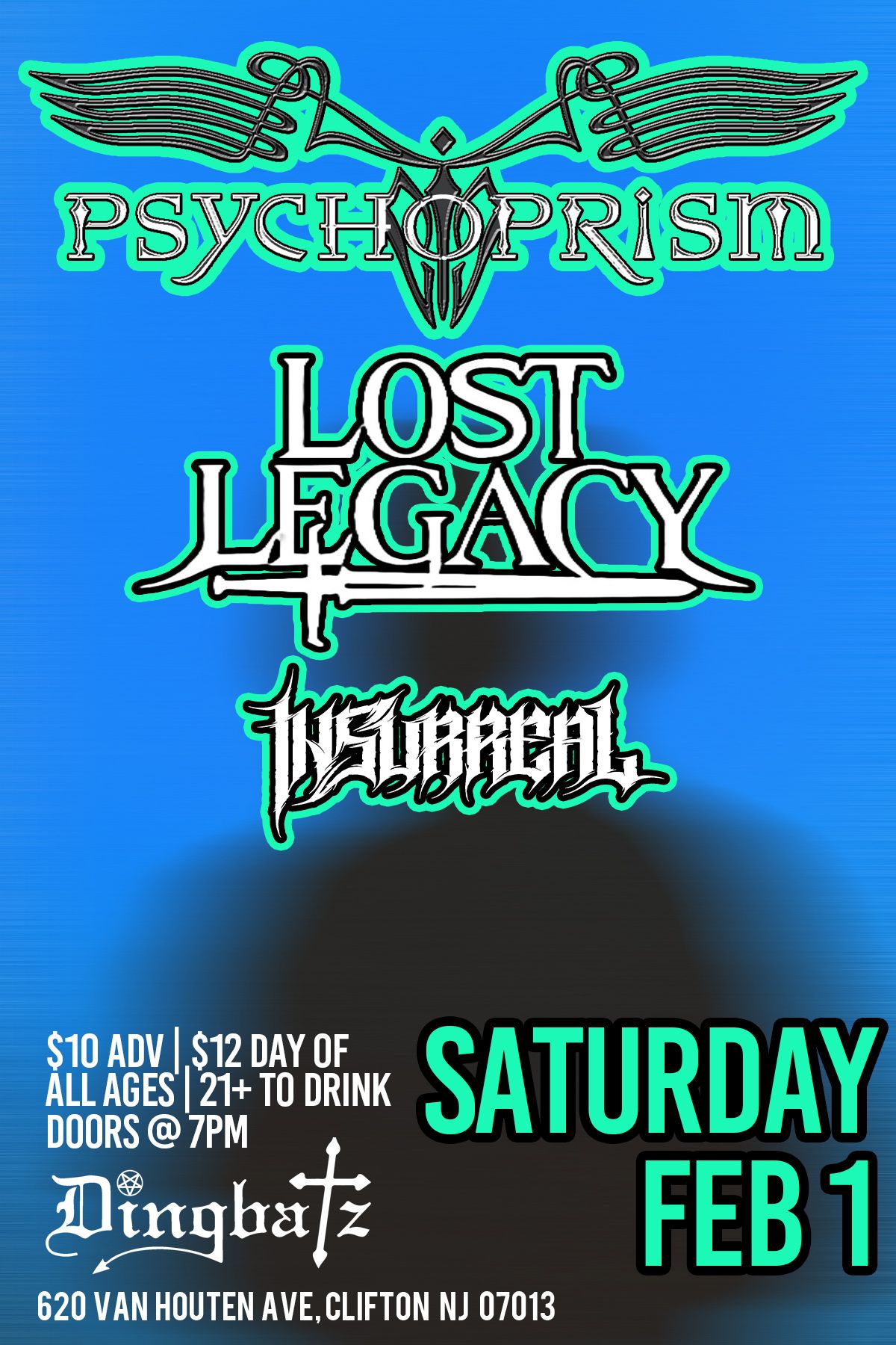 Psychoprism \/ Lost Legacy \/ Insurreal & More