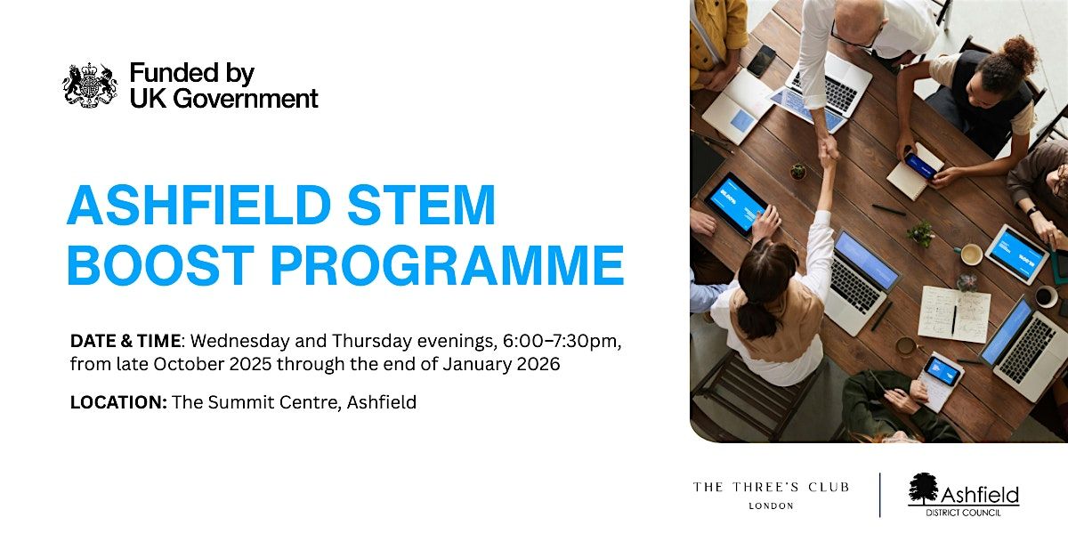 Ashfield STEM Boost Workshop