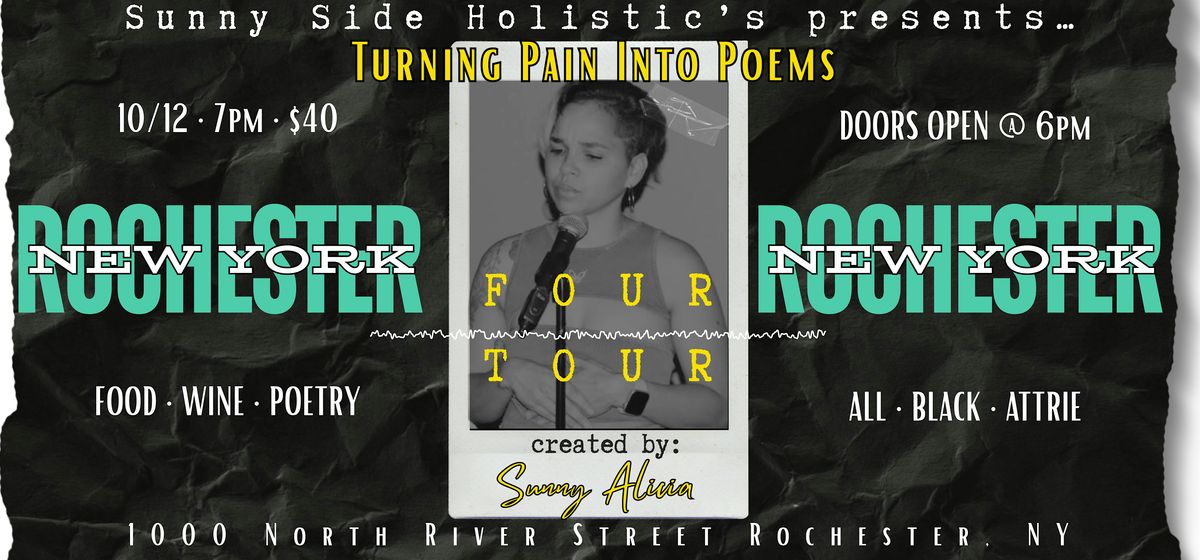 Turning Pain Into Poems ROCHESTER NY
