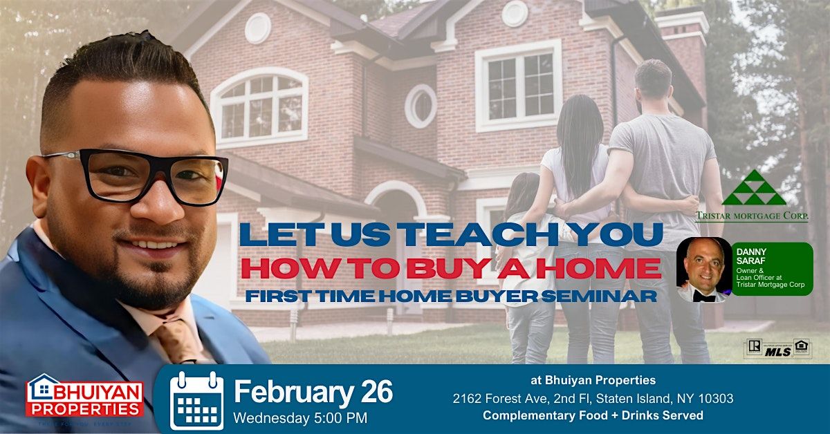 First Time Homebuyer Seminar