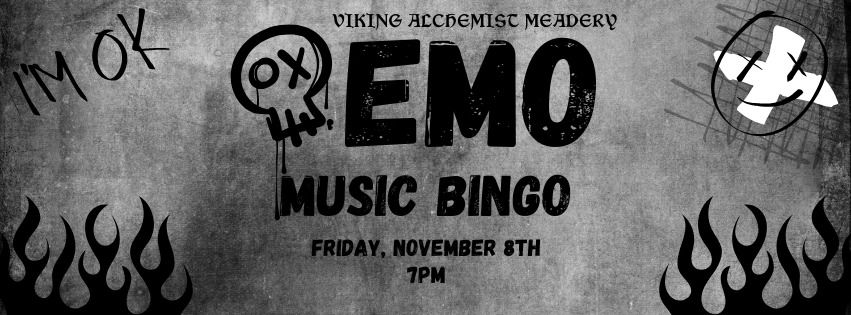 Emo Music Bingo Night