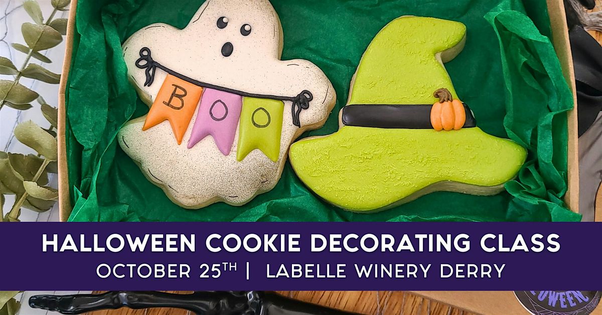 Halloween Cookie Decorating Class - LaBelle Winery Derry