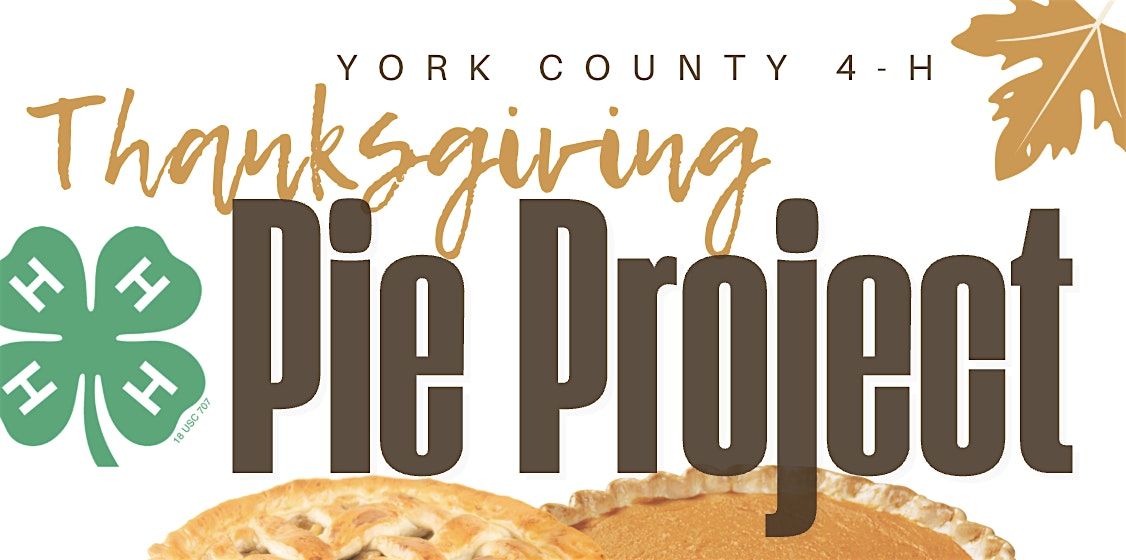 York County 4-H Pie Project