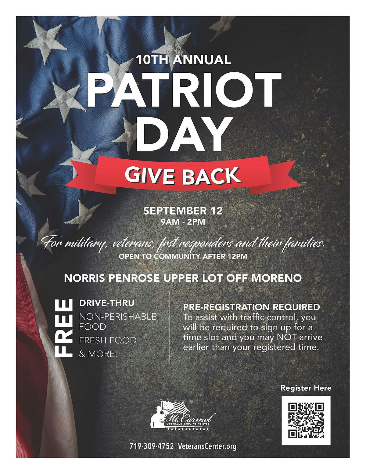 Patriot Day Give Back Food Distribution