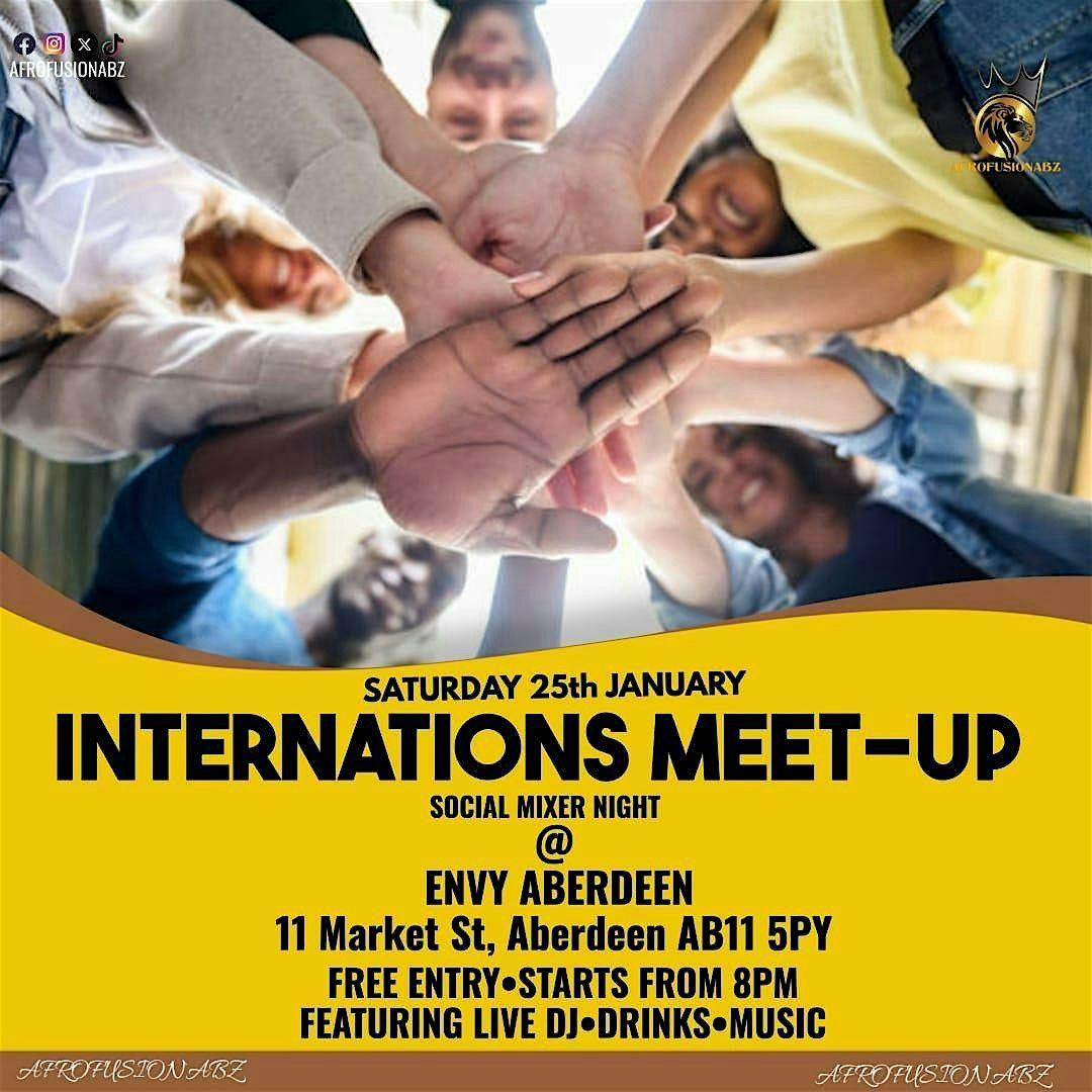 INTERNATIONS MEET -UP ( SOCIAL MIXER NIGHT)