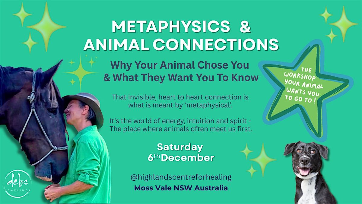 Metaphysics & Animal Connections - with Debs Carling