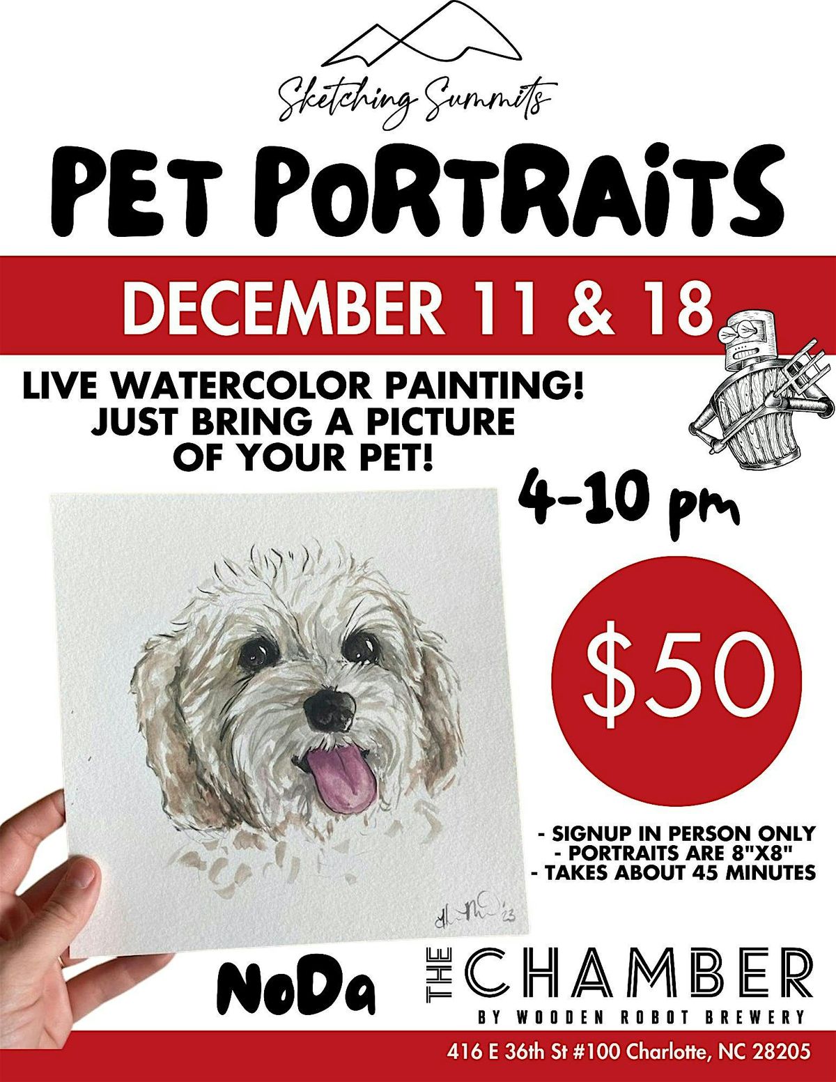 Pet Portraits in NoDa