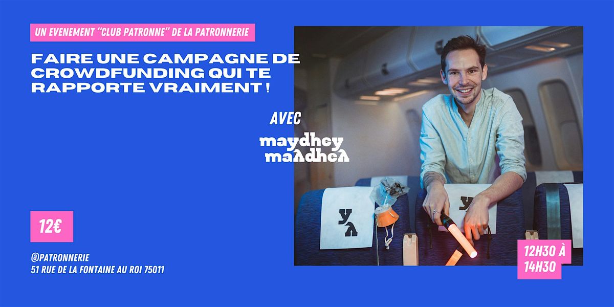 OCTOBRE D\u00e9jeuner Patronne : Le crowdfunding pour les Patronnes