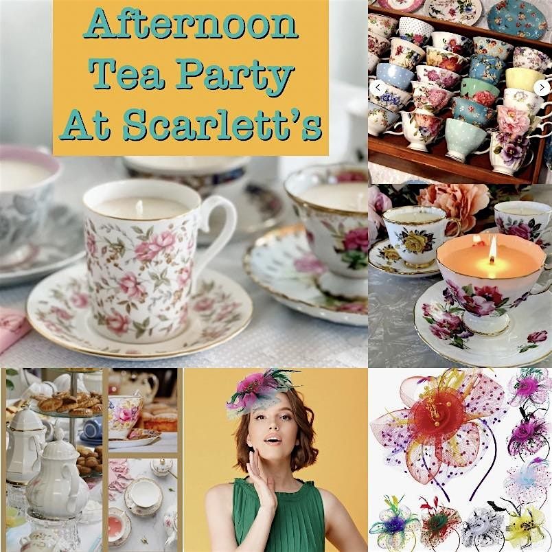 Scarlett's Tea Party & Make 'n Take Teacup Candle