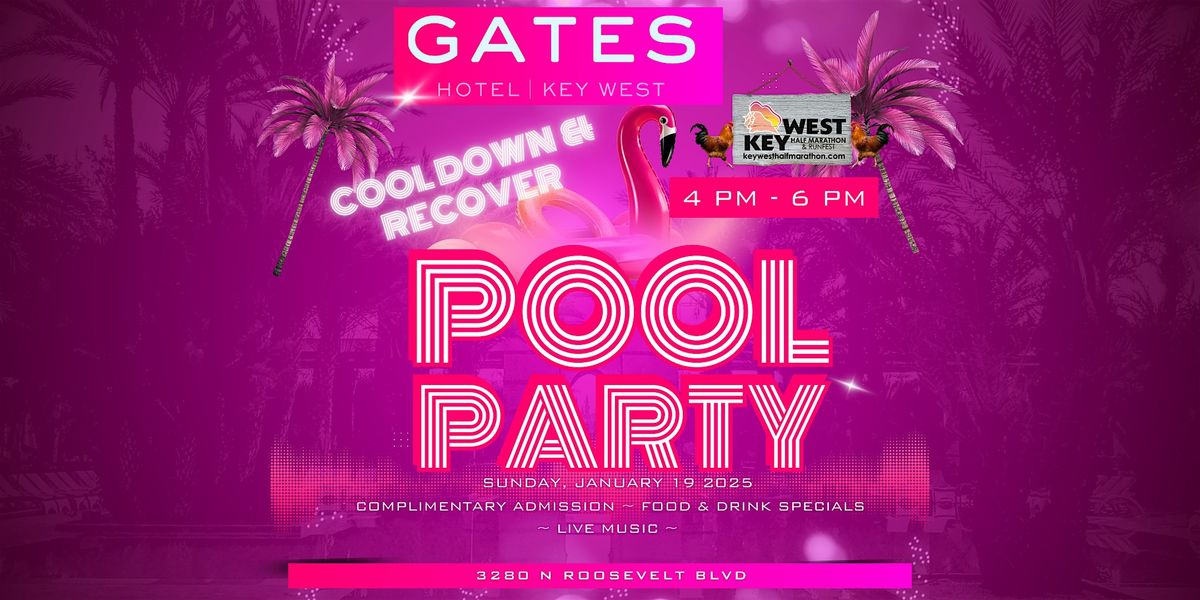 Cool Down & Recover Pool Party