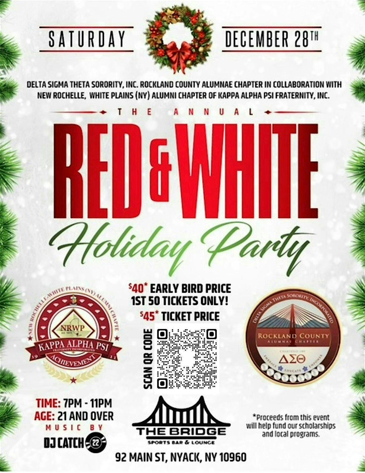 Annual Red & White Holiday Party