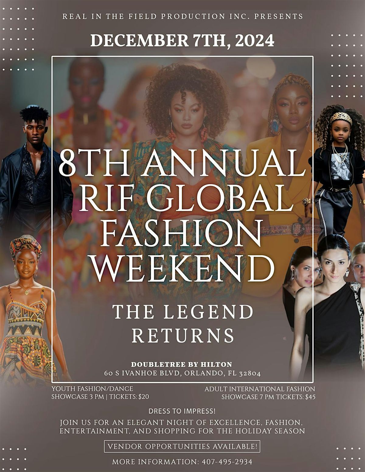 8th Annual RIF Global Fashion Show