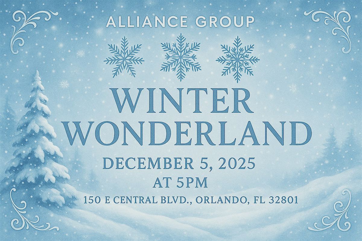 Winter Wonderland - Alliance Holiday Party