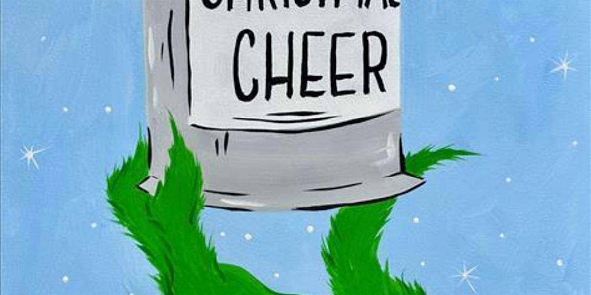 Canned Christmas Cheer for Everyone - Paint and Sip by Classpop!\u2122