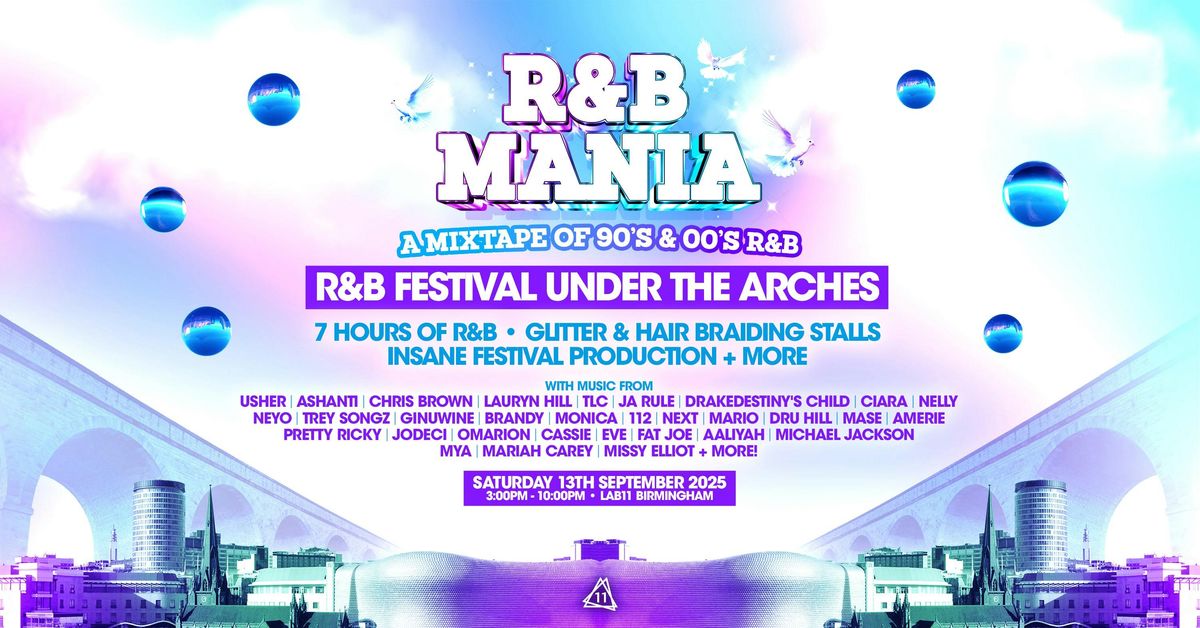 RNB MANIA | Birmingham's Outdoor &amp; Indoor R&amp;B Festival