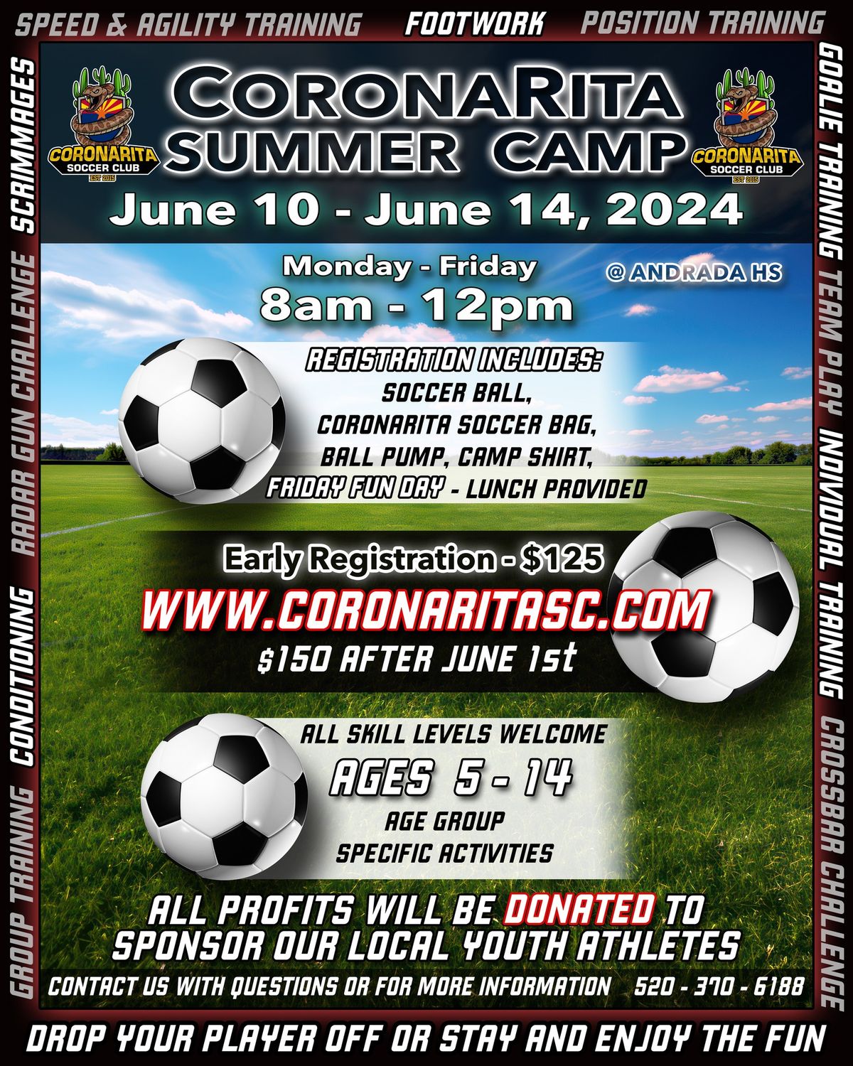 CoronaRita SC Summer Camp