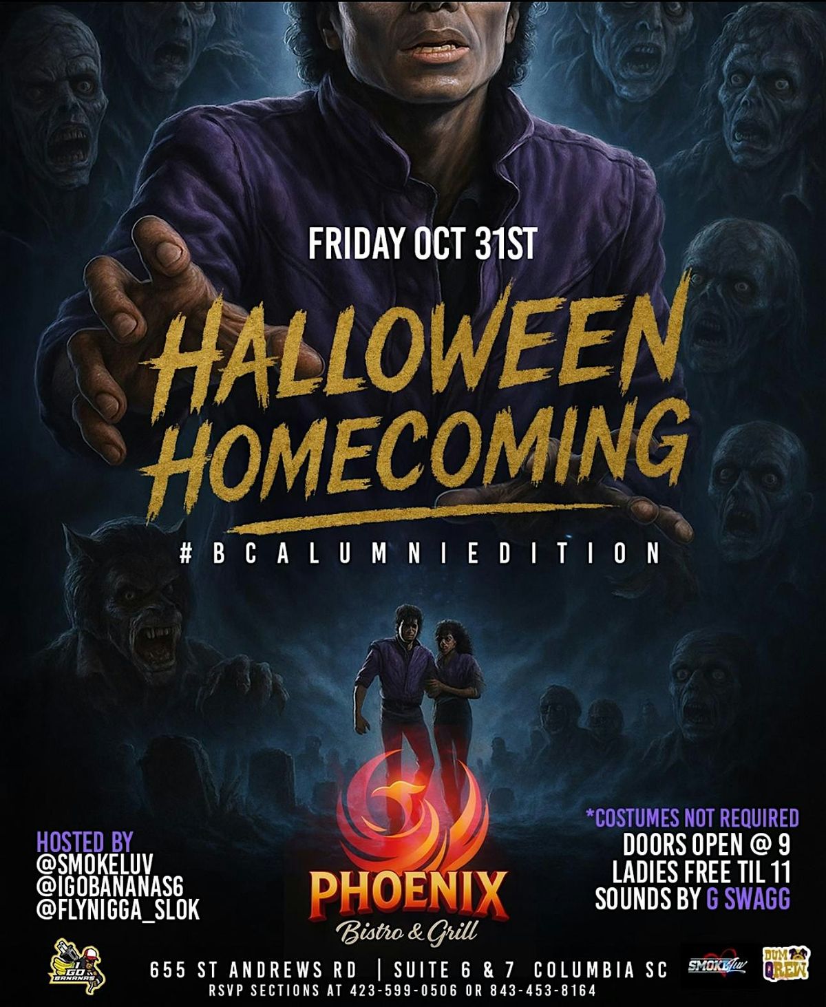 HALLOWEEN HOMECOMING: BENEDICT ALUMNI