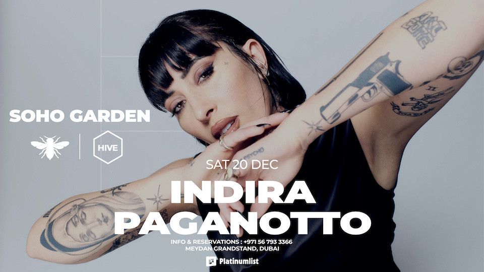 Indira Paganotto at Hive, Soho Garden Meydan - Dubai