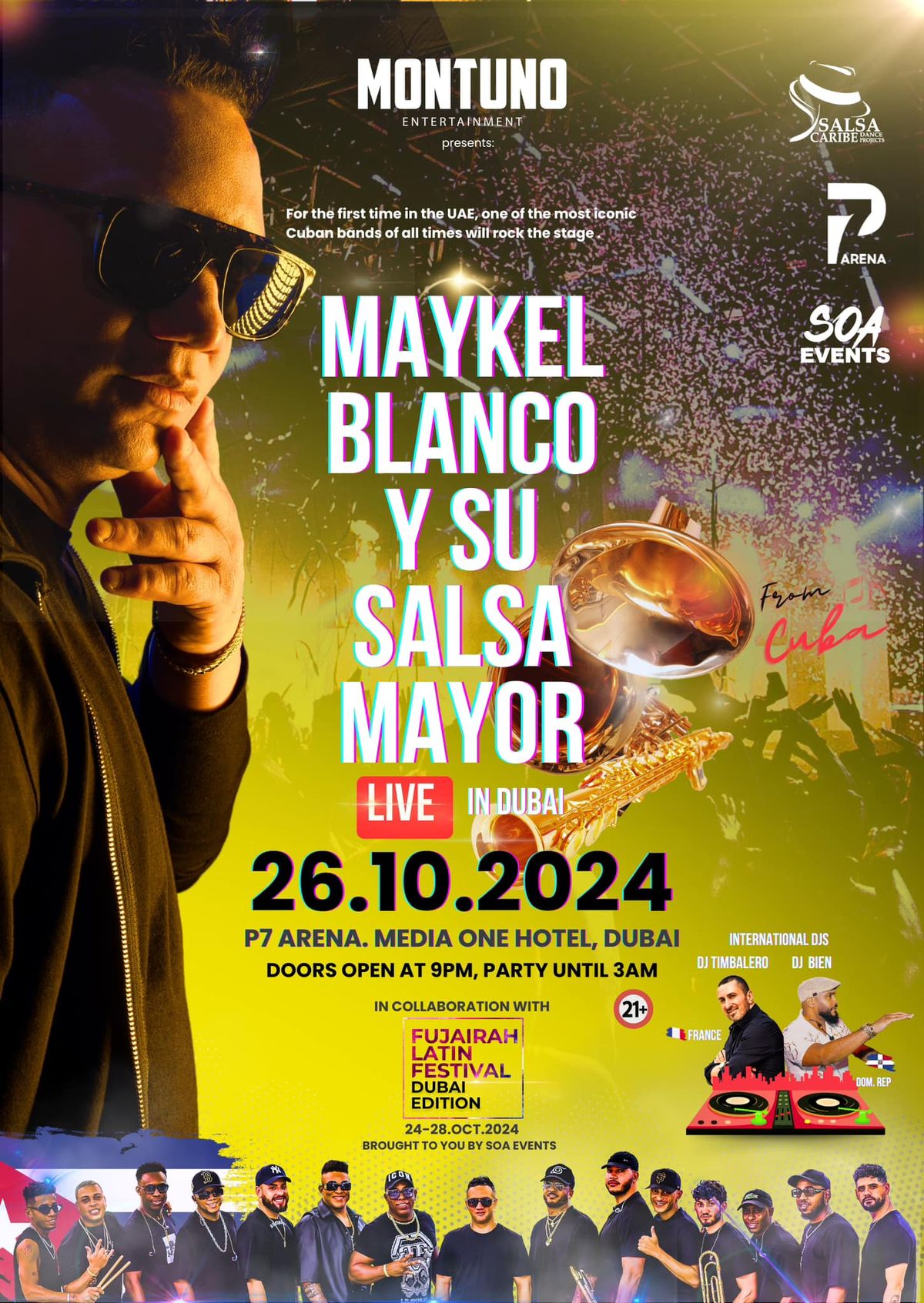 Maykel Blanco y Su Salsa Mayor in Concert