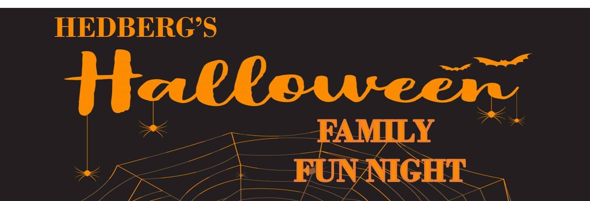 Hedberg's Halloween Family Night & Author Visit